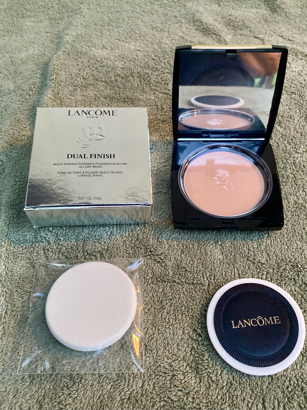 New Lancôme Dual Finish Multi Tasking Foundation Bisque 355C